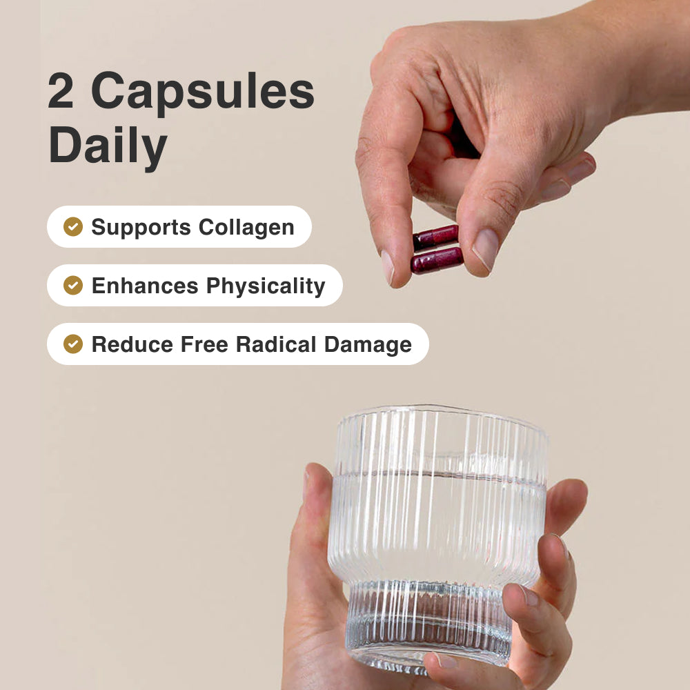 3 Month Supply of Pure Astaxanthin with MCT oil | Australian Made