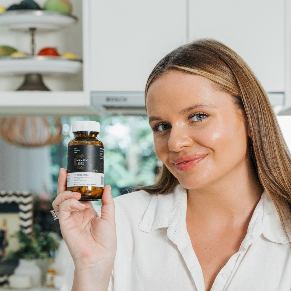 Berberine Supplement | 60 x 500mg | Australian Made - Genetic Labs Australia