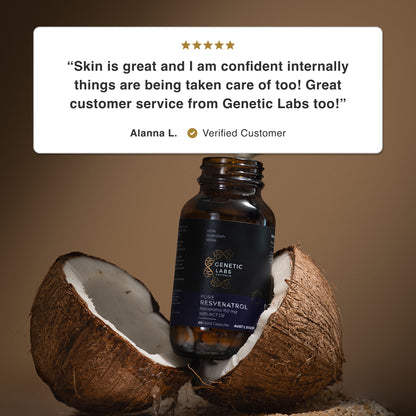 Complément de resvératrol (approvisionnement pour 3 mois) avec huile MCT | Fabriqué en Australie | 180 x 150 mg