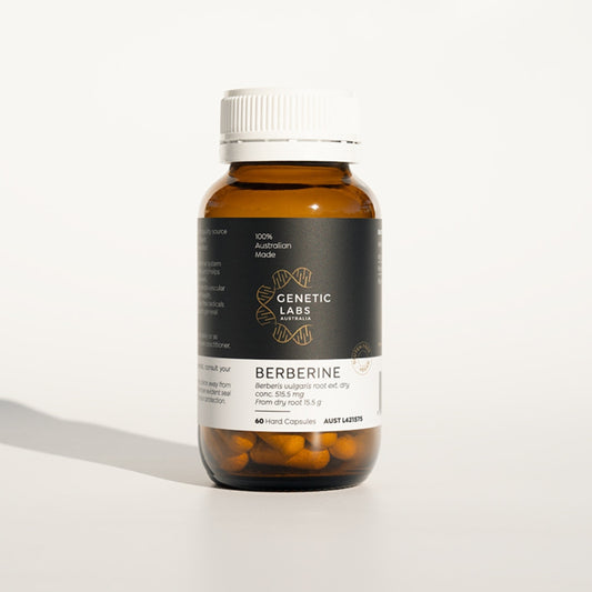 Complément de berbérine | 60 x 500 mg | Fabriqué en Australie