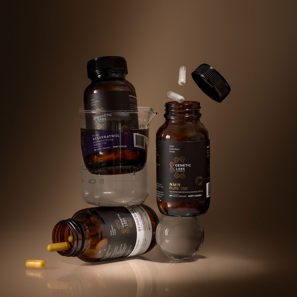 Longevity Pack | NMN, Trans-Resveratrol & Berberine