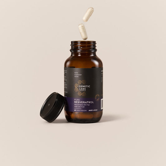 Complément de resvératrol avec huile MCT | Fabriqué en Australie | 60 x 150 mg