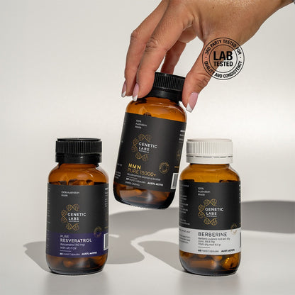 Longevity Pack | NMN, Trans-Resveratrol & Berberine