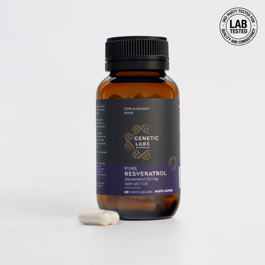 Resveratrol Supplement | Australian Made | 60 x 150mg